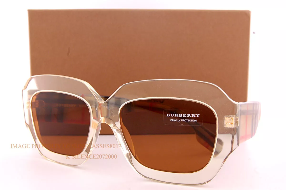 Brand New Burberry Sunglasses BE 4334 3931 73 Yellow Brown For