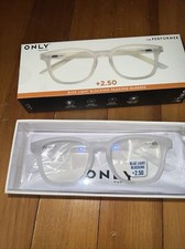 NEW ONLY Eyewear the PERFORMER 2.50 Blue Light Blocking Lens Reading Glasses