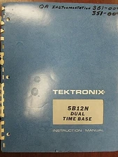 Tektronix 5B12N Dual Time Base Instruction Manual 070-1141-00