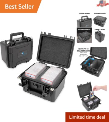Airtight & Crushproof Graded Card Case   Ultimate Protection for Collectors