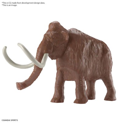 Exploring Lab Nature Mammoth Color Changing Model Kit Bandai Hobby