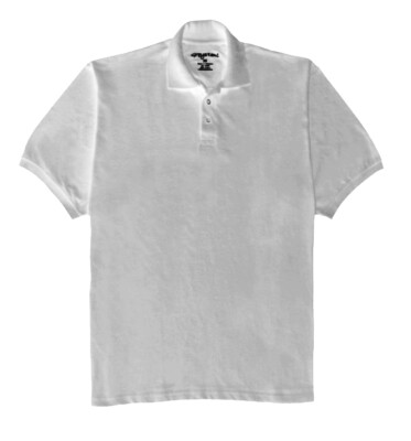 Men's BIG & TALL 3-Button Polo Style GREYSTONE Short Sleeve Pique Shirt 5XL 12XL