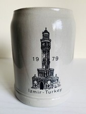Beer Mug 1979 Izmir Turkey Original Coffee Cup Large 5 Inches Tall - Germany