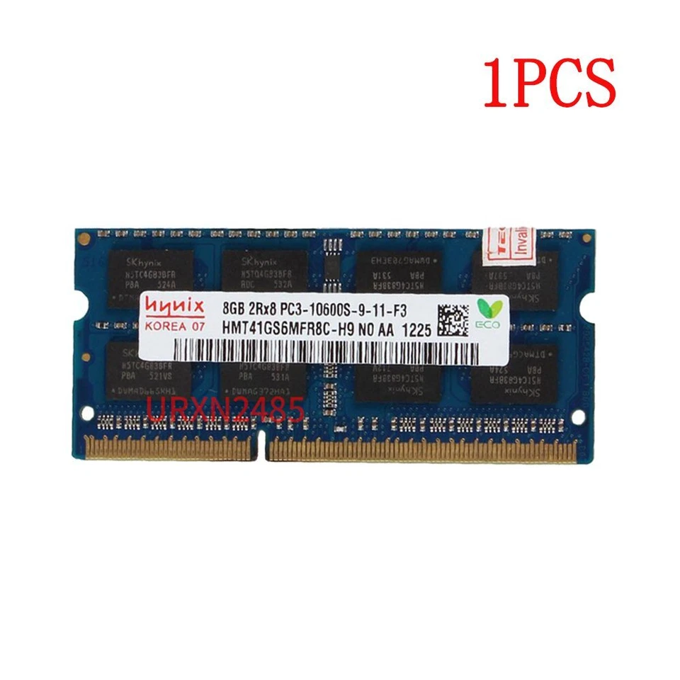 Hynix 8GB 4GB DDR3 1333MHz PC3-10600S sodimm Laptop Memory Notebook RAM LOT AB - Image 3 of 4