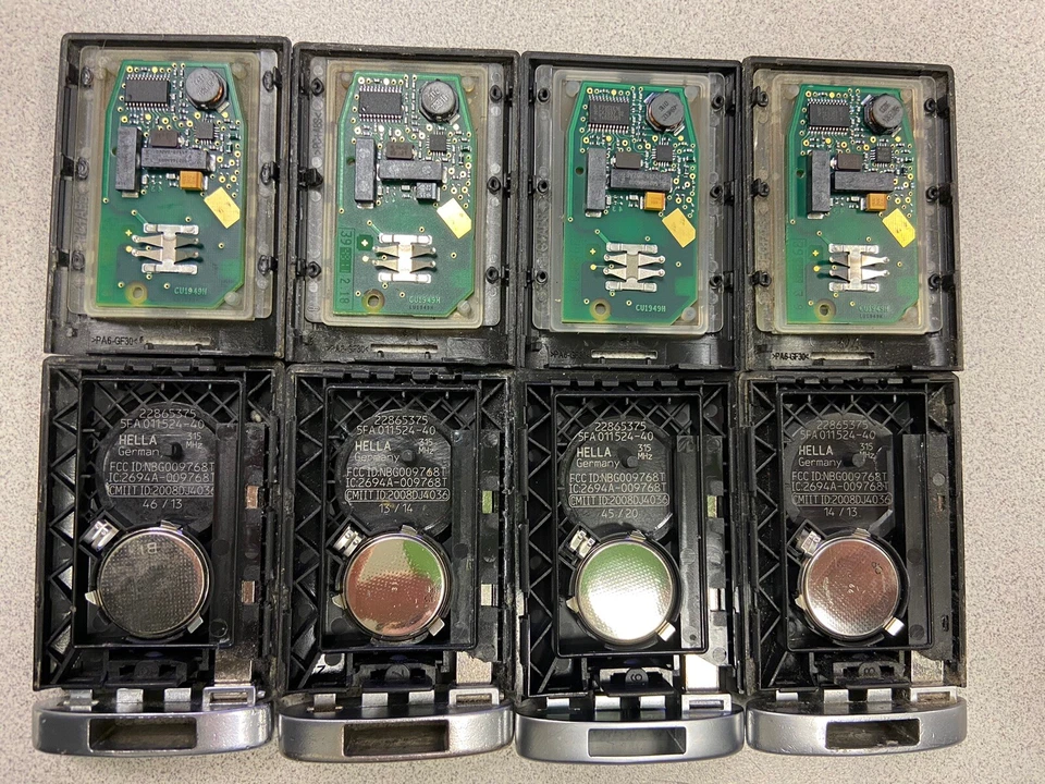 LOT 4 CADILLAC KEY FOB FCC ID NBG009768T KEYLESS ENTRY REMOTE 22865375 OEM - Image 3 of 3