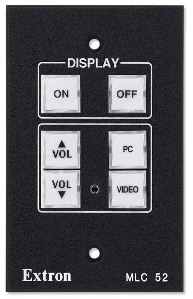 Extron MLC 52 IR 60-744-02 contrôleur MediaLink au design épuré pour salle de conseil haut de gamme