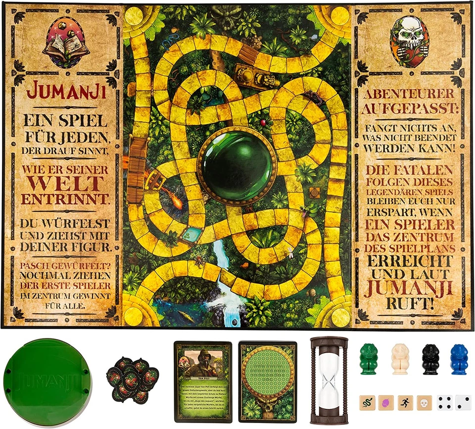 Spin Master Games Jumanji Familienspiel Gesellschaftsspiel Brettspiel Abenteuer - Bild 2 von 4