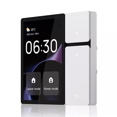 WiFi for Tuya Smart Touch Screen 3.5 Inch Center Control Panel IR Remote Control