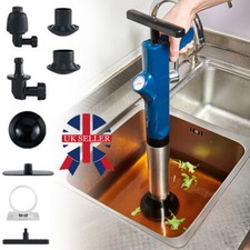 Drain Blaster Air-Plunger for Toilet High Pressure Blockage Powerful Unblocker