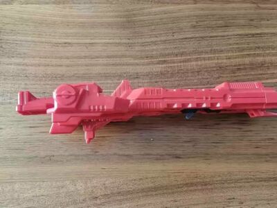 Transformable Original IDW Fortress Metroplex Red Upgrade Kit Used