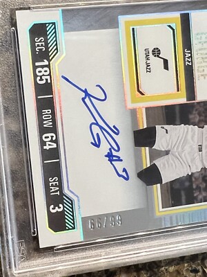 Keyonte George 2023 Panini Contenders Playoff Ticket Autograph #d 