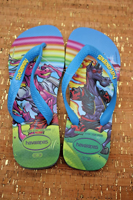 Haviaianas Flipflops Sandals New Women's Size 7/8 Fortnite Azul Beach Shower