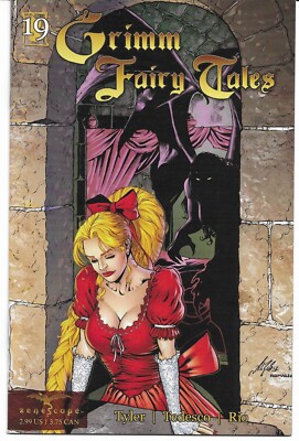 GRIMM FAIRY TALES #19 (Nov 2007) Cover by AL RIO ~ ''RAPUNZEL''