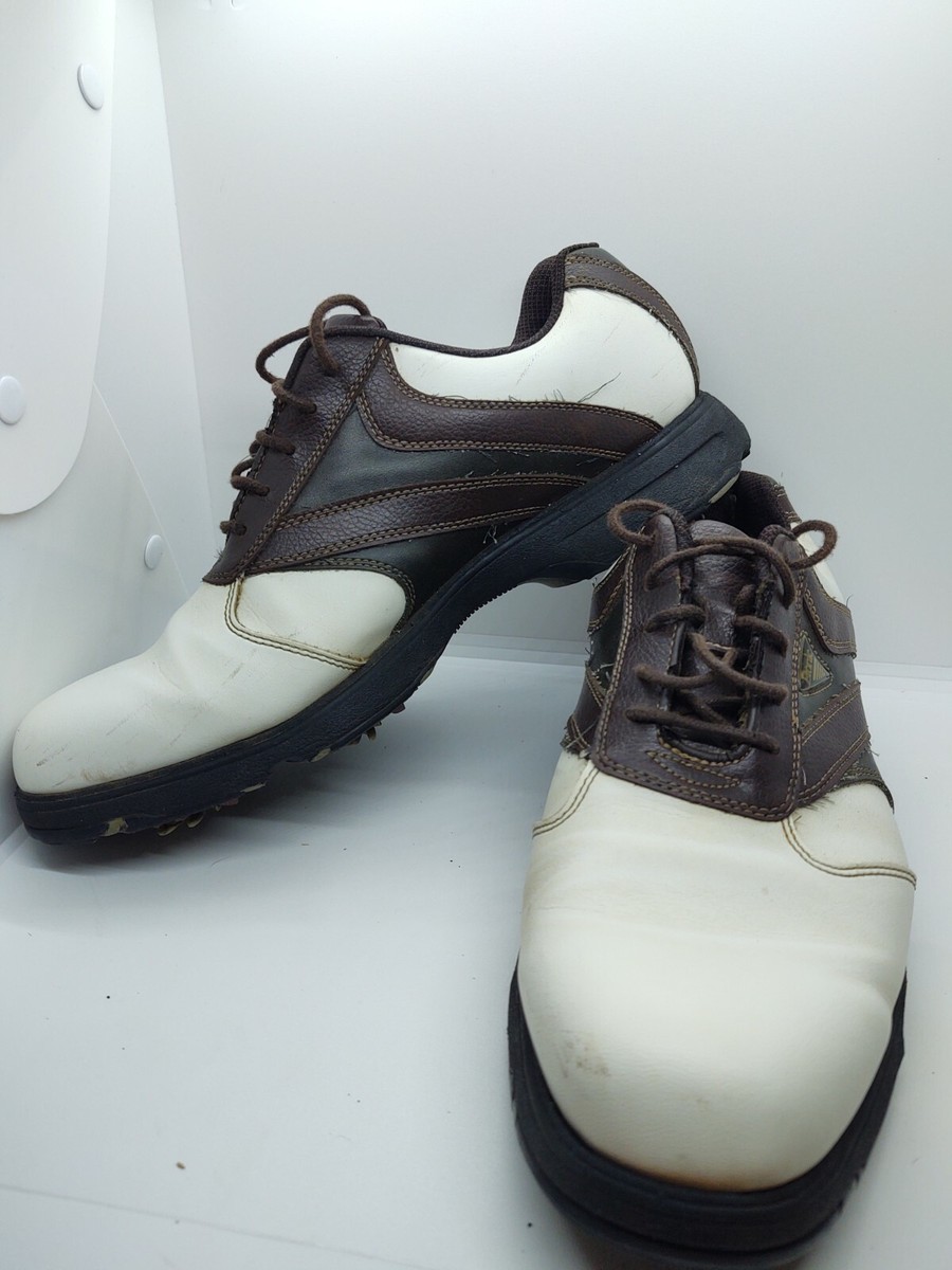 Etonic ~ Mens Golf Shoes Sz 11 M - Brown White Oxford  display picture 1