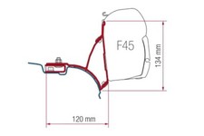 Fiamma F45 Awning Bracket Set Kit T5 VW Transporter Campervan &ndash; Black or Silver