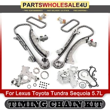 Timing Chain Kit Oil & Water Pump for 2007-2020 Lexus Toyota Tundra Sequoia 5.7L