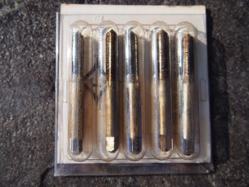 Qty 5 Cleveland 5/16-24 NF HS GT Plug Form Taps P5 - Picture 2 of 4