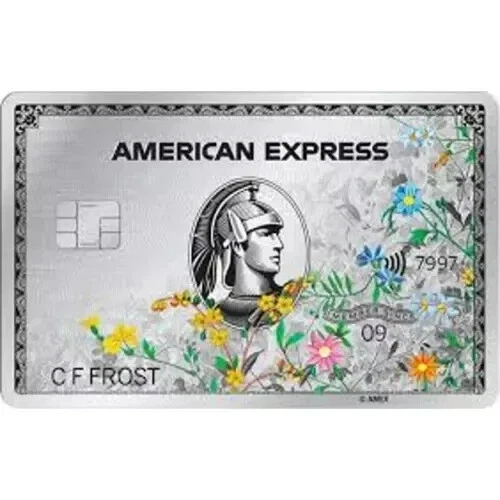 American Express Amex metal Flower Platinum Card Personal KEHINDLE WILEY EXPRed - product listing photo