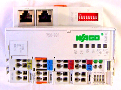 Wago 750-881 Ethernet Controller, For Parts/Repair