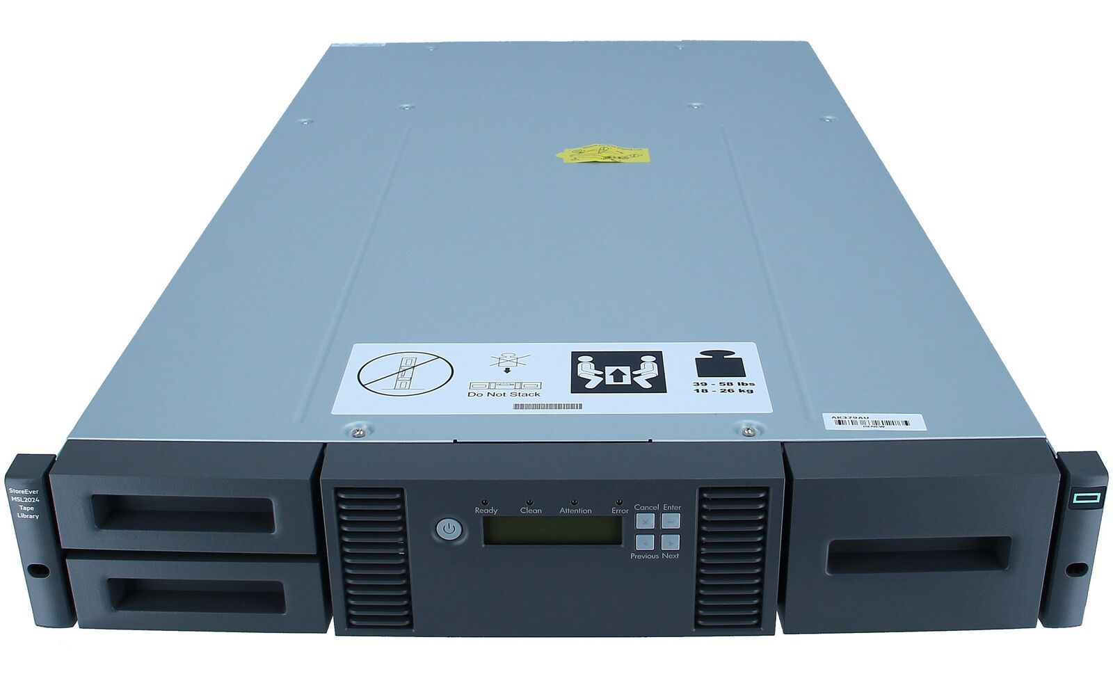 HP - AK379A - StorageWorks MSL2024, 0x Ultrium Tape Library (24-Slots)