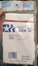 American Wick KEROSENE HEATER WICK, AW-16P Kero Sun Toyostove NOS