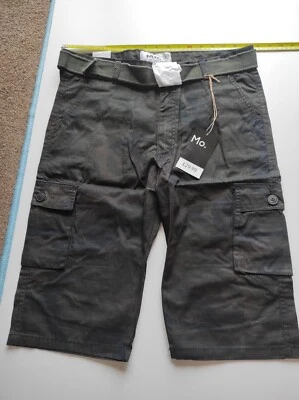 Mens Dark Camouflage Shorts Cargo Como Combat Shorts size 36 - Image 1 of 4