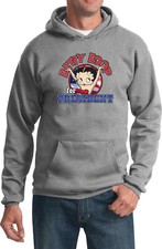 Betty Boop for President Pullover Hoodie