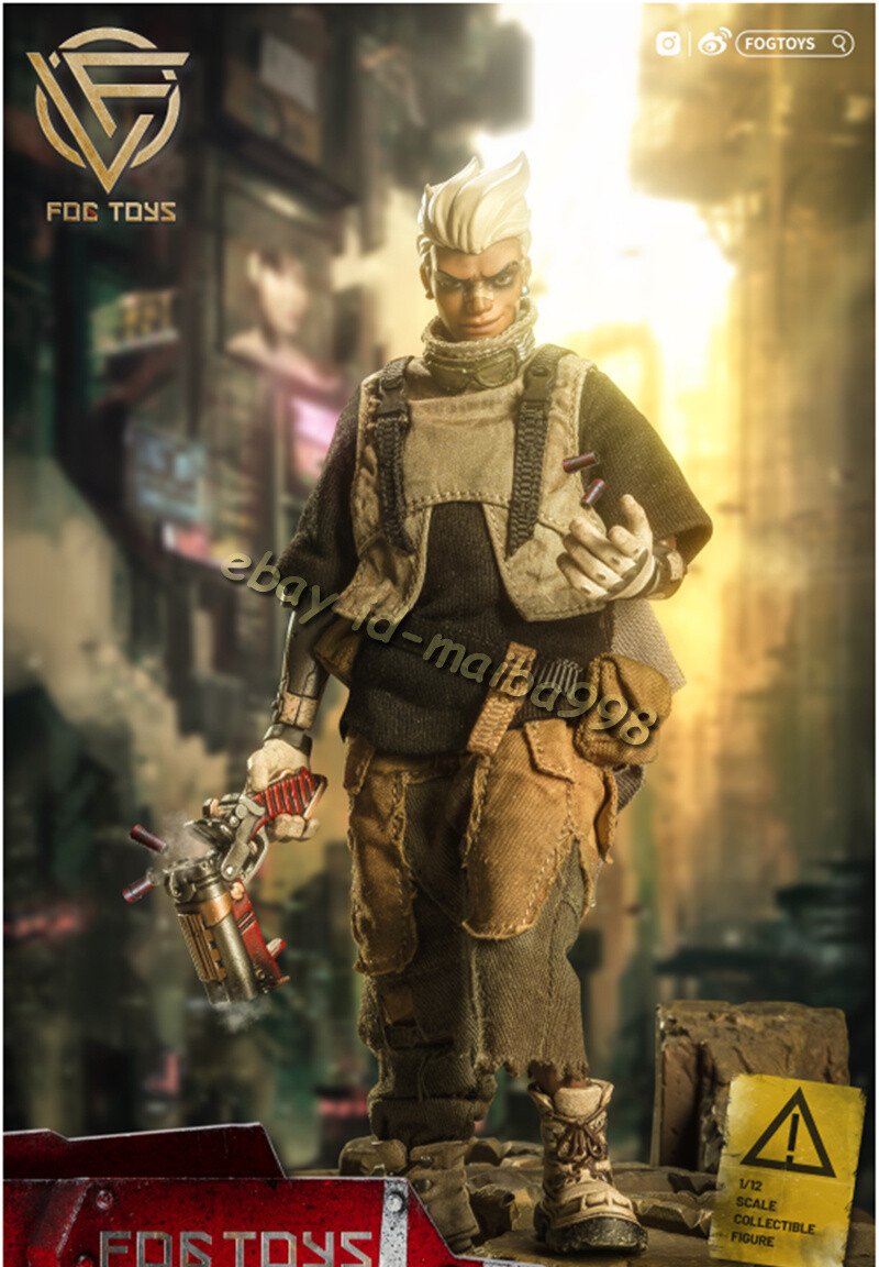 FOG TOYS EA01 ファンタジーA 1/12 フィギュア バイクセット In Stock 1/12 Fog Toys EA-01 Fantasy Alphabet Series A