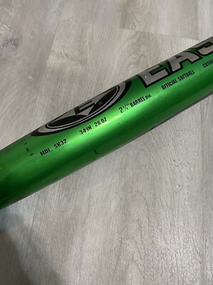Easton Cyclone Slowpitch Softball Bat SK32, 34 Inch, 28oz, 2 1/4