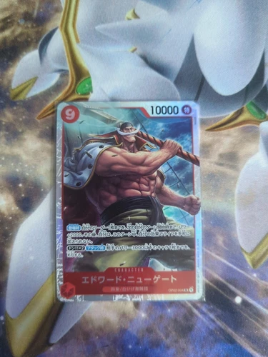 ONE PIECE JP PARAMOUNT WAR EDWARD NEWGATE OP02-004 (SR) SUPER RARE