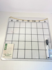 Dry Erase Calendar with marker and hanger