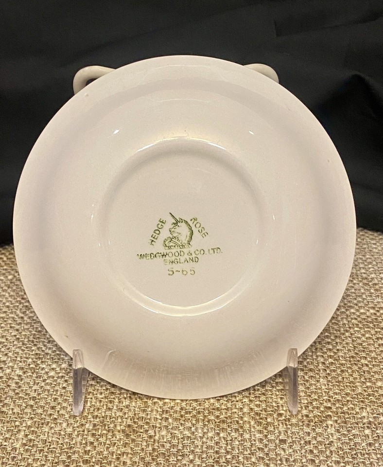 Vintage Porcelain Wedgwood 'HEDGE ROSE" 5" Berry desert bowl eBay