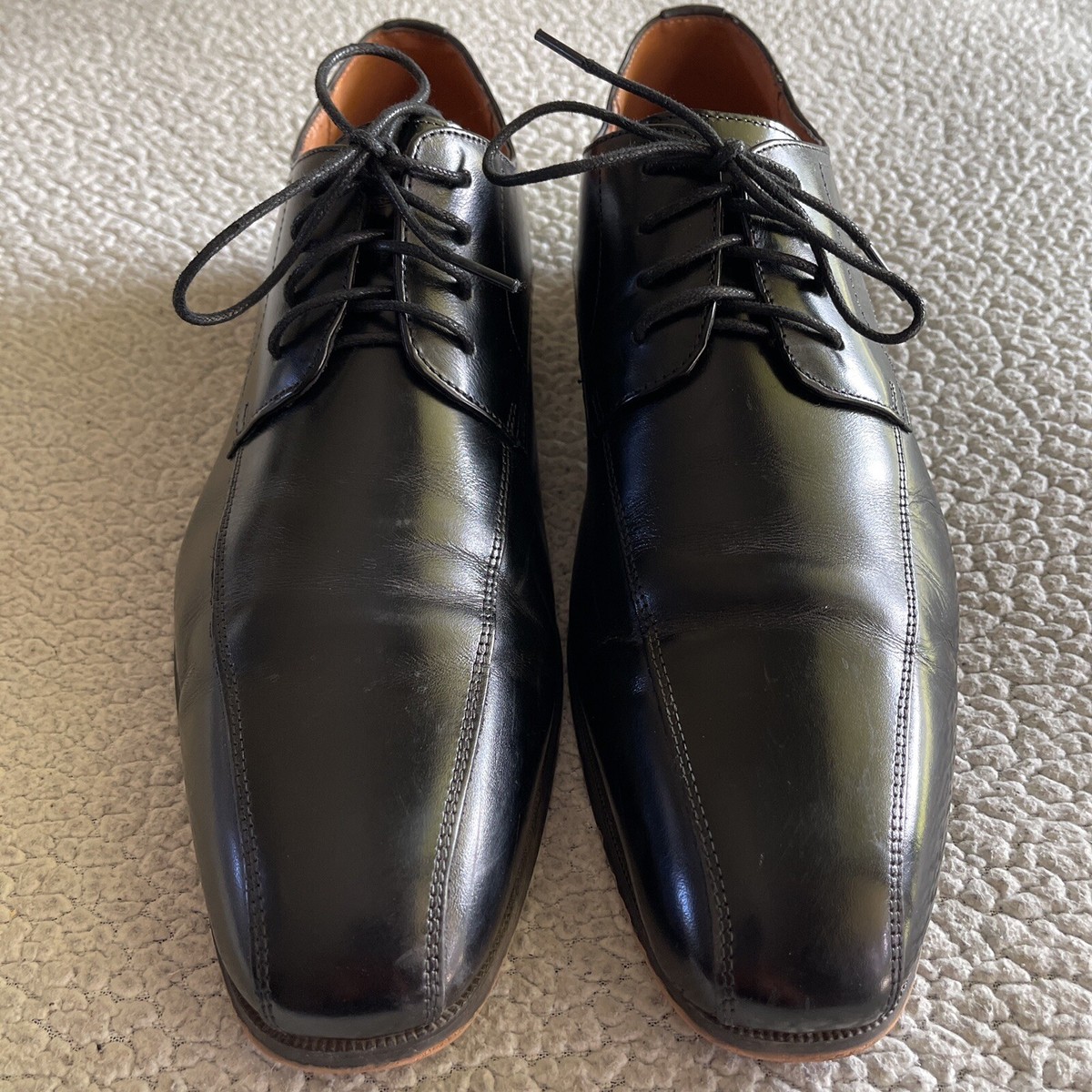 Florsheim Mens Corbetta Cap Toe Oxford Size 9.5 EEE Black Memory Foam Florsheim Shoe Mens Corbetta BKE Oxford Black Shoes Size  main image 3