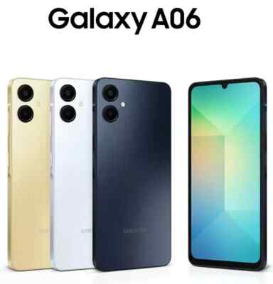 Samsung Galaxy A05 A06 64GB 4G 2024 Dual Sim entsperrt Android Smartphone Handy