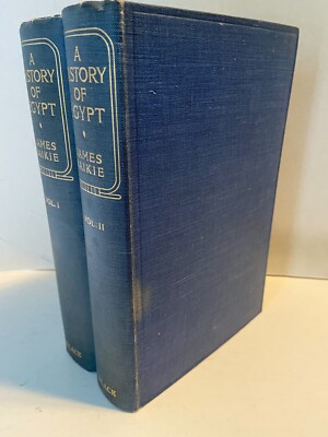 A History of Egypt From Theby James Baikie 1929 1st UK Edition