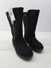 Falls Creek Toddler Size 8 Boots With Zippers Black - Tricolor Zipper -Brand New