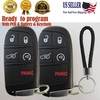 2 Fit your OEM 2014-2025 DODGE DURANGO SMART KEY FOB KEYLESS REMOTE M3N-40821302