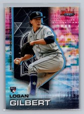 2021 Bowman's Best #91 Logan Gilbert Seattle Mariners RC