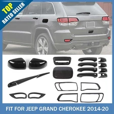 Carbon Fiber Exterior All Decoration Trim Cover for Jeep Grand Cherokee 2011-20