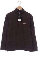 engbers Strickjacke Herren Cardigan Jacke Gr. L Baumwolle Braun #co0y47z