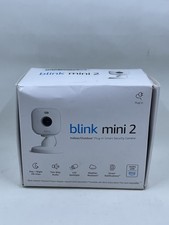 Blink Mini 2 Wired Indoor/Outdoor Smart Security Camera with 1080p HD White