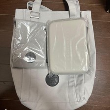 Starbucks 2026 Lucky Bag Gray Tote, Pouch Sacoche 3-Piece Set