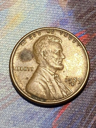 1929 S Lincoln Wheat Cent XF BN