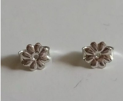925 Sterling Silver  Earring  Butterfly Backs for Replace Your Lost Tiffany Back