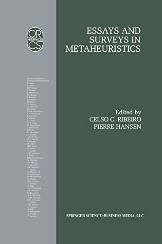 Springer Essays And Surveys In Metaheuristics - Image 2
