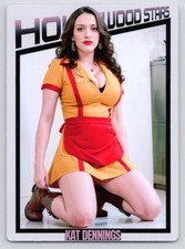 Kat Dennings Hollywood Actress Singer Model Hot Spicy Custom Trading Card