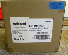 1-ft AudioQuest High Performance Speaker Cable Wire SLiP-DB 14/2 White In-Wall
