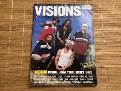 Visions 10/96 Korn, Pearl Jam, Tool, Deus, Social Distortion, H-Blockx