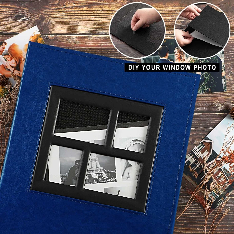 Álbum de fotos Ywlake 4x6 500 bolsillos fotos, extra gran capacidad boda familiar Foto 4 de 4