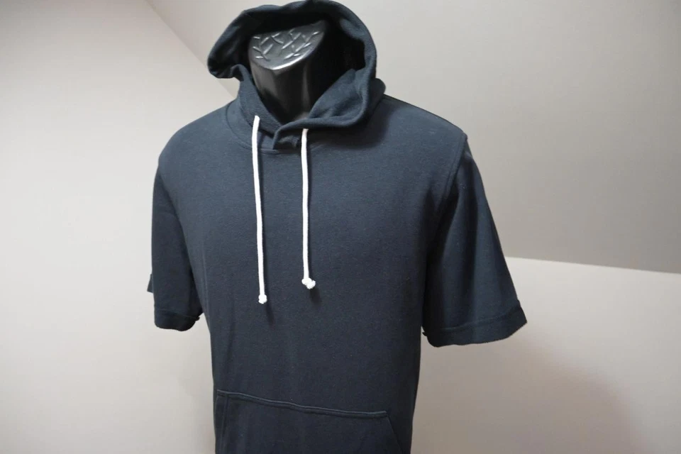 Under Armour Short Sleeve Hoodie Sweat Shirt Loose Cotton Blend Mens Sz Large - Image 4 of 4